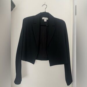 Rachel Zoe Black Cropped Blazer